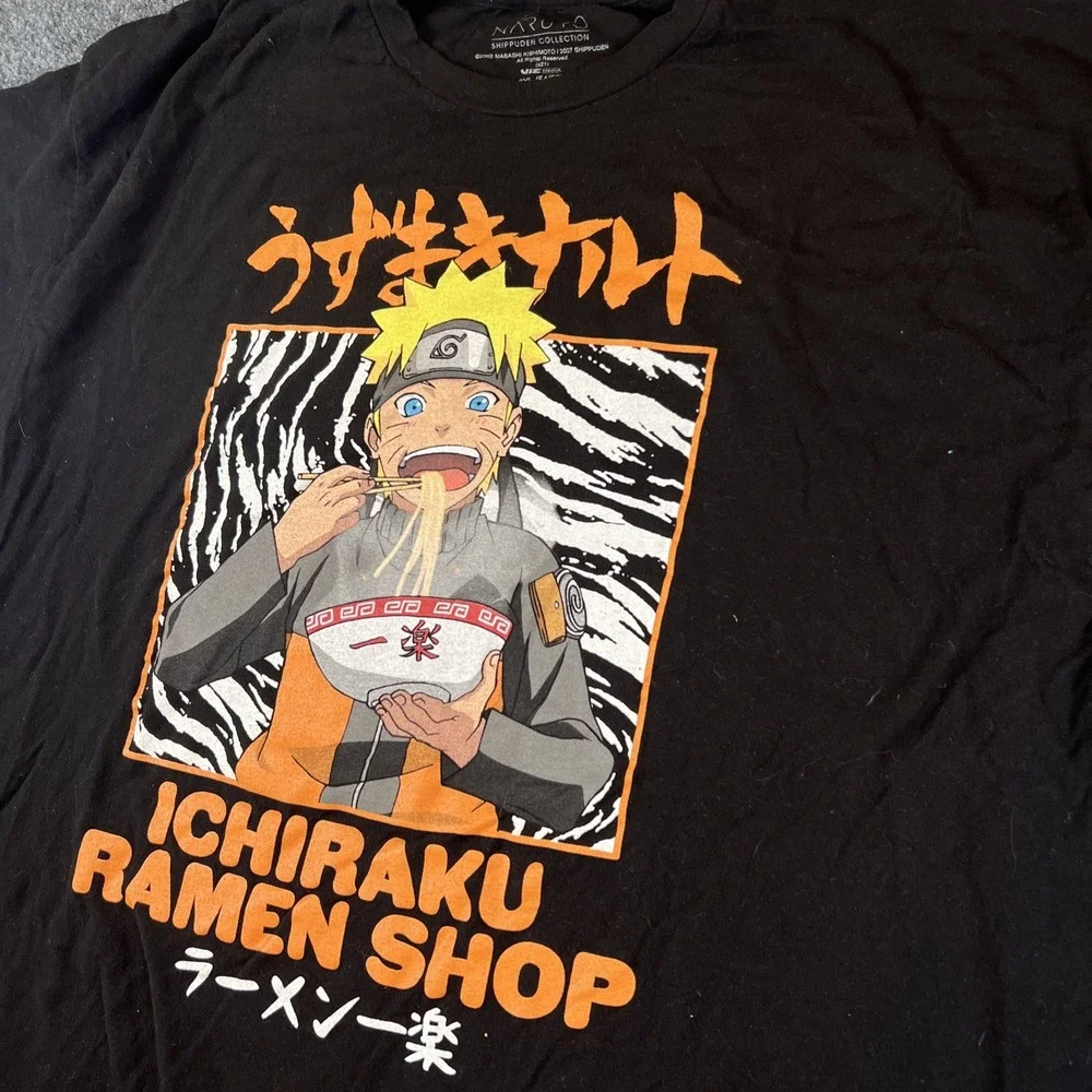 Naruto Shippuden‎ Collection T-Shirt Men Size 3XL Ichiraku Ramen Shop